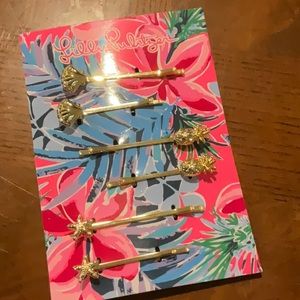 NEW LILLY PULITZER HAIR PINS